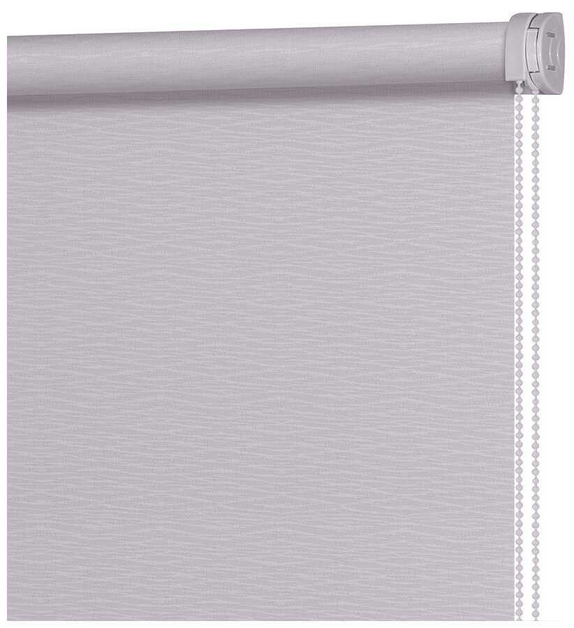 Рулонная штора Маринела Серовато-лиловый 120x160 Мини - фотография № 12