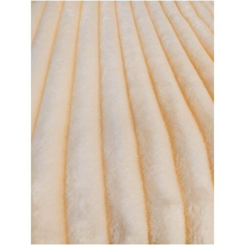 Плед Велсофт тисненый желтый 210х220