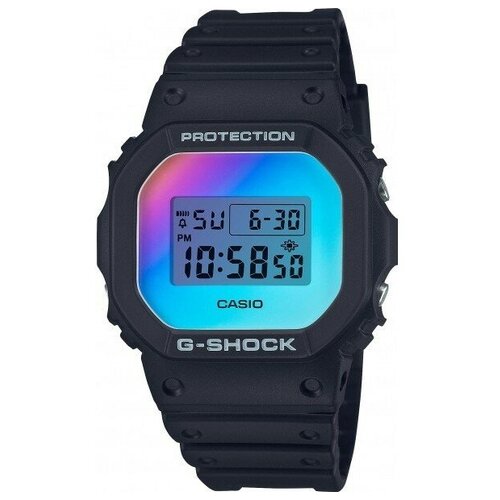 Наручные часы CASIO G-Shock Наручные часы Casio DW-5600SR-1E, черный, мультиколор