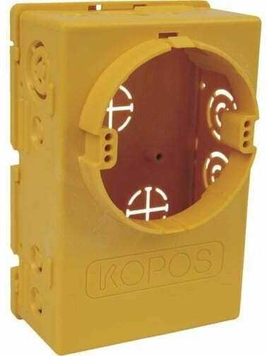 Kopos Коробка распределительная домофонная для полых стен KUH 1 / L (NA) 130х90х45 мм