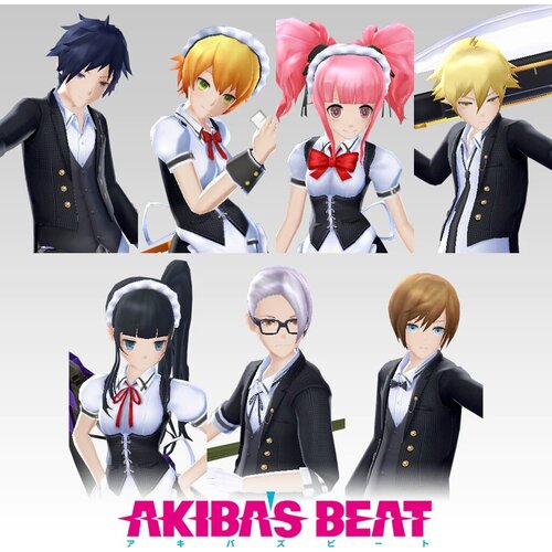 Akiba's Beat - Maid/Butler Costume Set [Cross-Buy] PS4