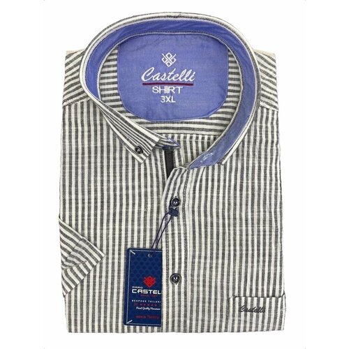 фото Рубашка мужская короткий рукав большой размер / castelli