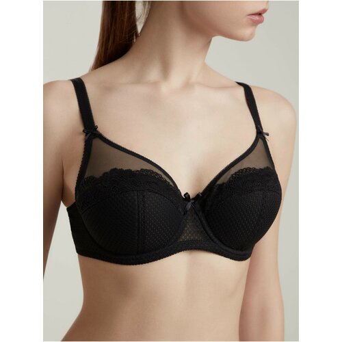 фото Бюстгальтер conte, размер 80f, черный