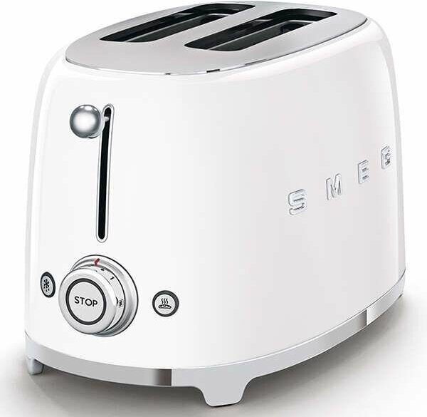 Тостер Smeg TSF01WHEU Белый