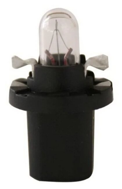 Лампа 12V 1.2W Bax8.5d черный патрон NARVA 170353000