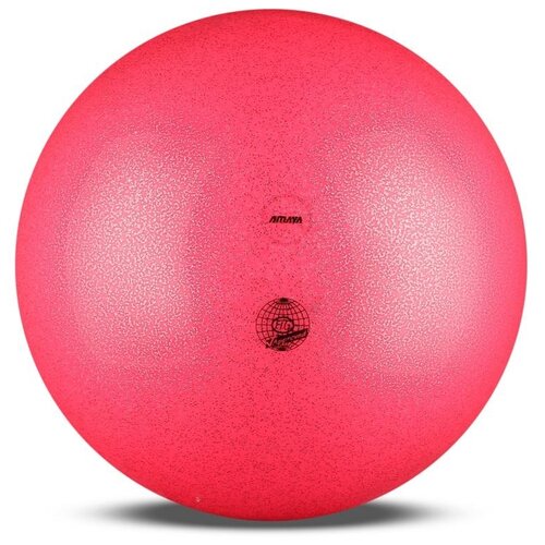 фото Мяч для художественной гимнастики силикон amaya galaxi 410 г 350630 20 см фуксия