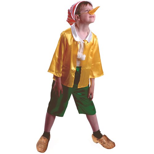 Костюм Батик, размер 104, желтый/зеленый/красный костюм батик размер 110 желтый зеленый красный
