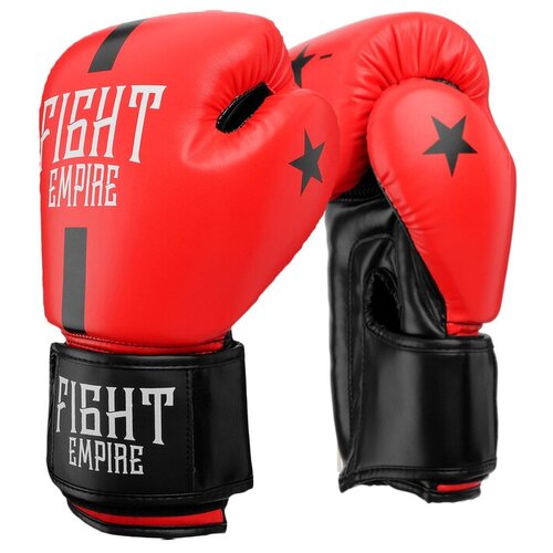 фото Боксерские перчатки fight empire 4153941-4153956 красный 10 oz