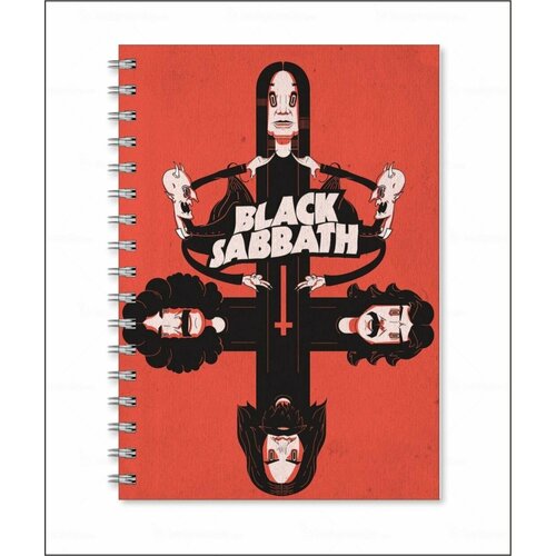 Тетрадь Black Sabbath № 5 тетрадь black sabbath 10