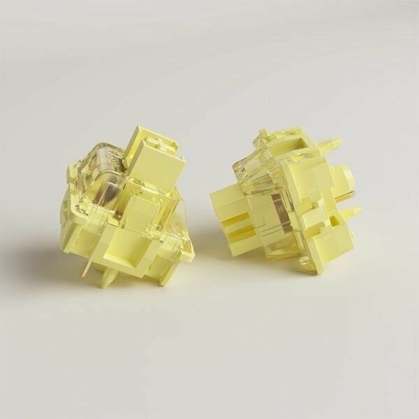 Механические переключатели Akko V3 Cream Yellow PRO (Линейные) 90 ук линейныеазаны 5-pin 50 грамм