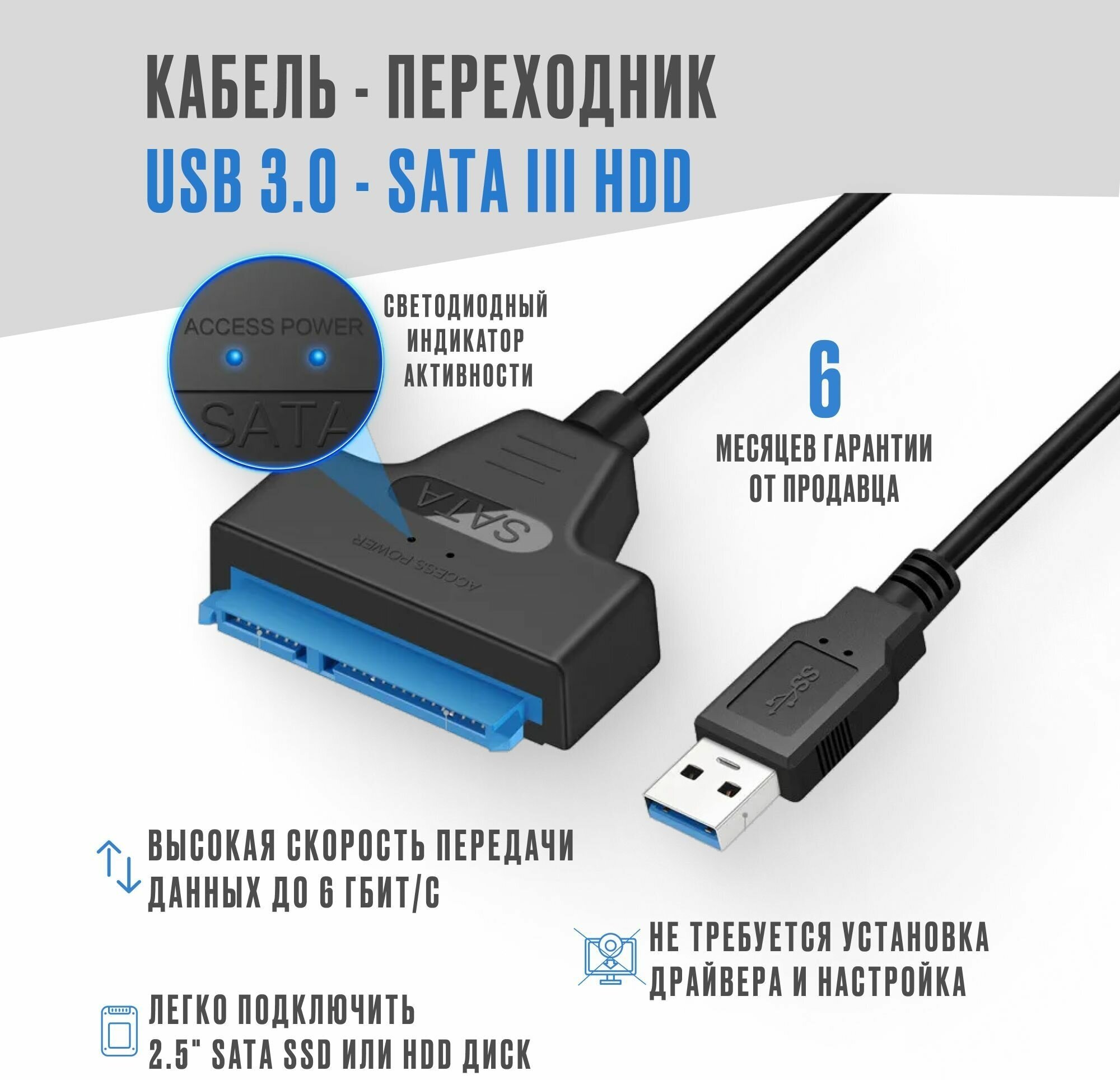 Переходник HUB USB 3.0 - HDMI - Type C Адаптер USB Type C Мощность зарядки до 100W