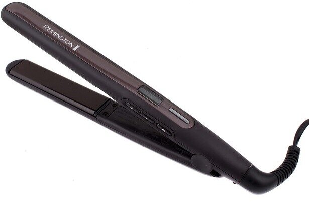 Выпрямитель для волос Remington PRO-Sleek & Curl S6505, керамическое покрытие, закругленные концы, ЖК-дисплей, 150 - 230 C, функция Heat Boost110 мм - фотография № 12