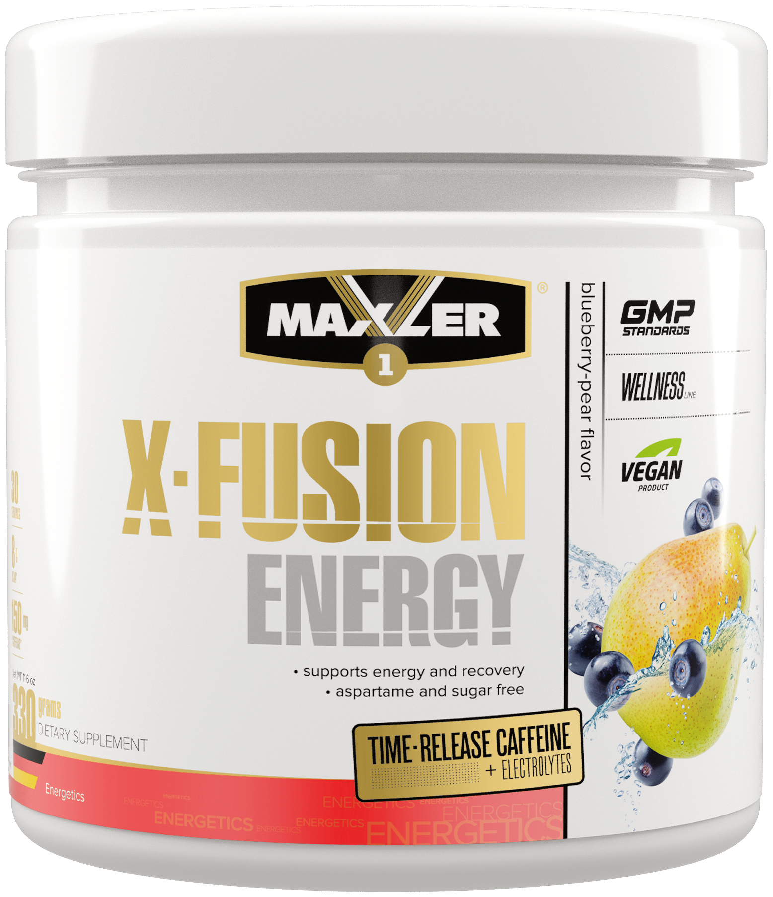 Maxler X-Fusion Energy 330 гр (Maxler) Черника-груша