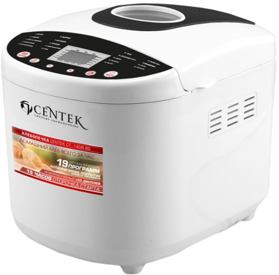 Хлебопечка Centek CT-1406 BLW