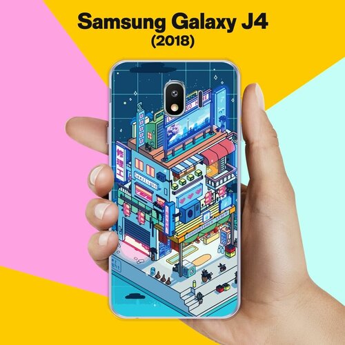 Силиконовый чехол на Samsung Galaxy J4 (2018) 8bit / для Самсунг Галакси Джей 4 2018