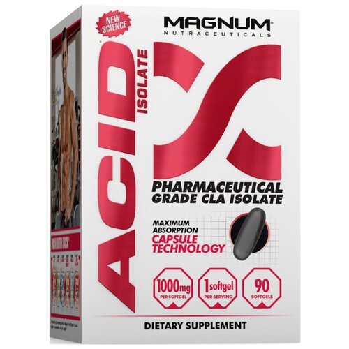 Magnum CLA Acid Isolate, 90 шт., нейтральный