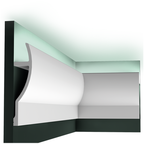 Профиль для скрытого освещения Orac Decor арт. C372 FLUXUS (200 x 28 x 7 см.)