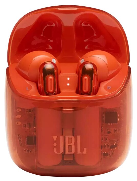 Беспроводные наушники JBL Tune 225TWS Ghost Edition, оранжевый