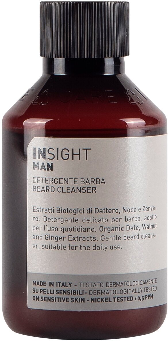 Шампунь для бороды Insight Man Beard Cleanser, 100 мл