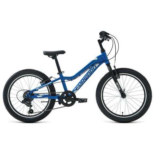 фото Детский велосипед forward twister 20 1.0 (2021) 20 серо-оранжевый