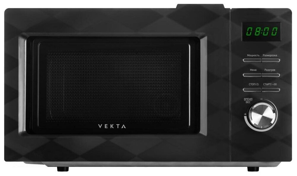 Микроволновая печь Vekta TS720FTB чёрный - фотография № 1