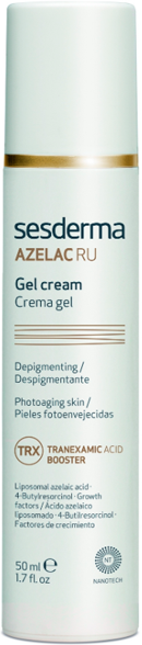 Крем-гель депигментирующий для лица / AZELAC RU Gel cream 50 мл