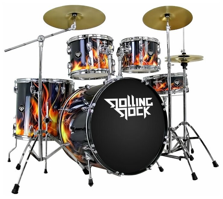 Ударная установка Rolling Rock JR-2232C Fire Smoke