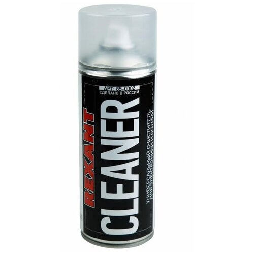 Спрей Rexant CLEANER 85-0002 очиститель универсальный, 400 мл очиститель polynor cleaner 500 мл
