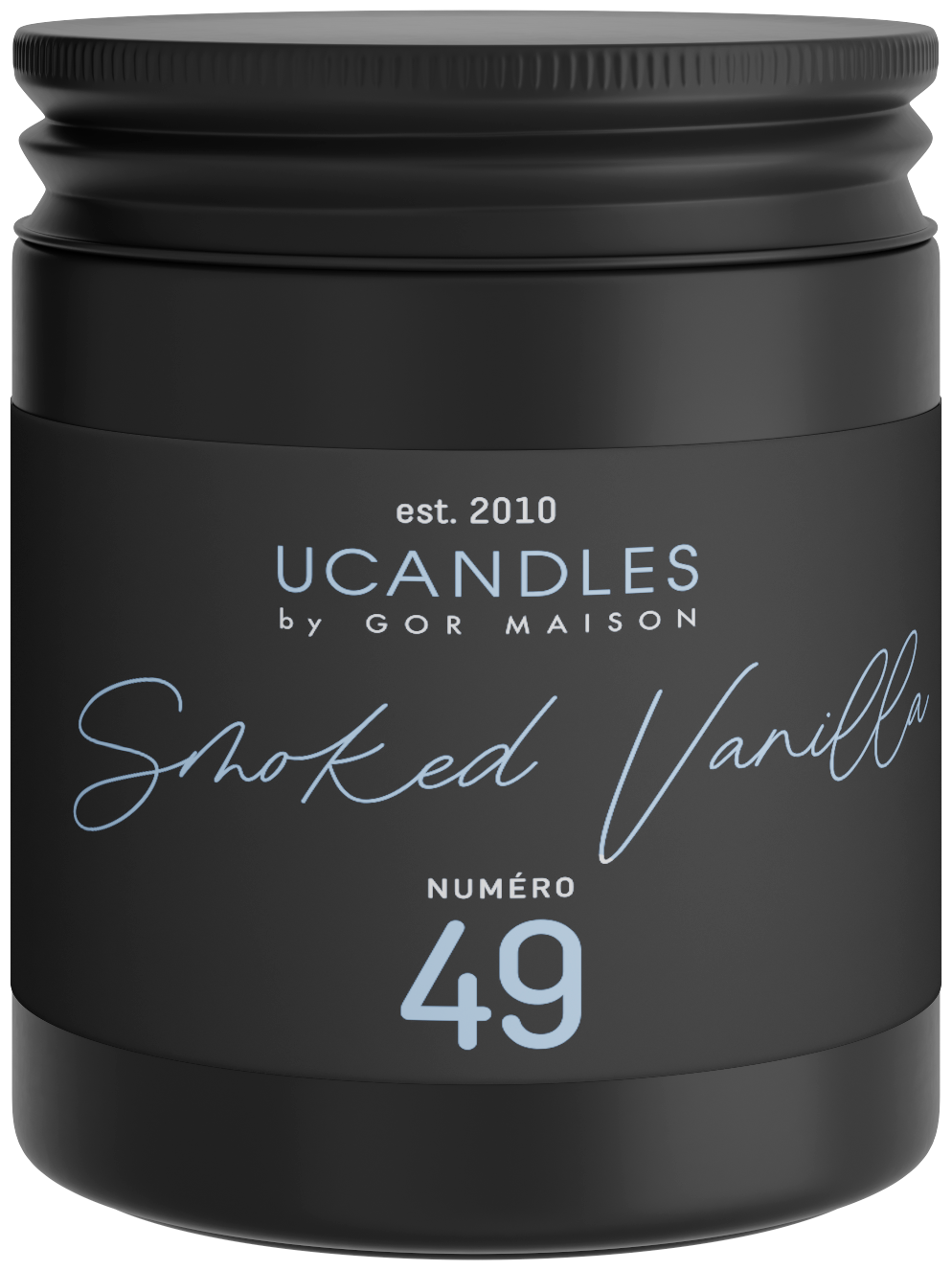 Ucandles Ароматическая свеча в банке Smoked Vanilla Terre Masculine 190 г