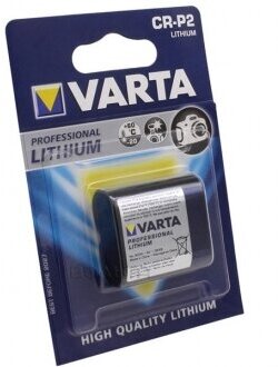 Батарейка Varta CR-P2 06204301401 BL1 Lithium 6V