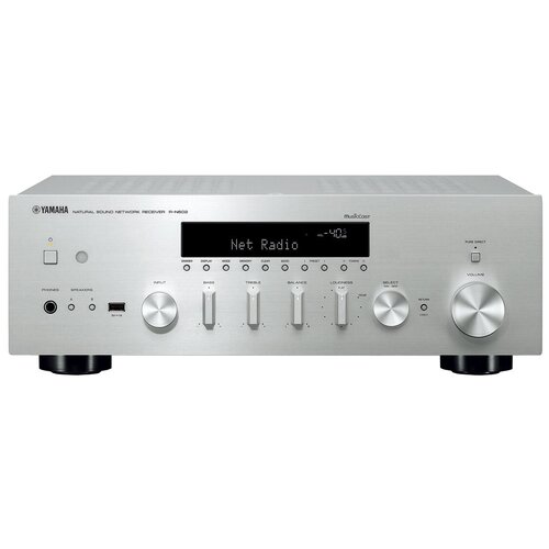 фото Ресивер yamaha r-n602 silver