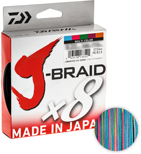 Плетеный шнур DAIWA J-Braid X8