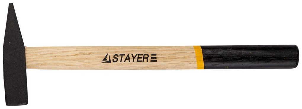 Stayer Молоток слесарный "MASTER" кованый с деревянной рукояткой, 0.2кг 2002-02