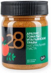 Паста арахисовая с томатами и итальянскими травами Tatis, 200 г