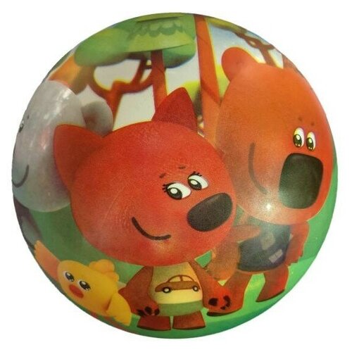 фото Мяч играем вместе мимимишки, 23 см, оранжевый