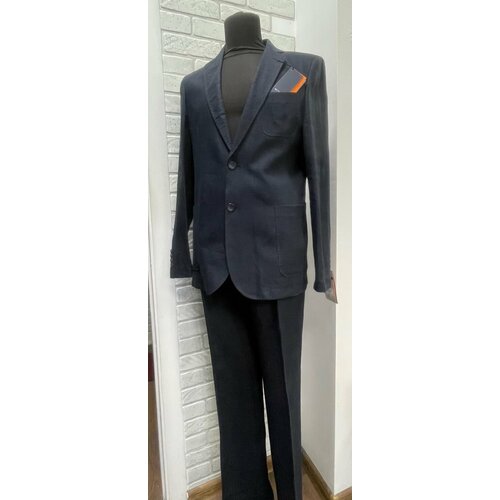 Костюм Truvor, размер 48/188, синий пиджак uniqlo relaxed fit tailored темно синий