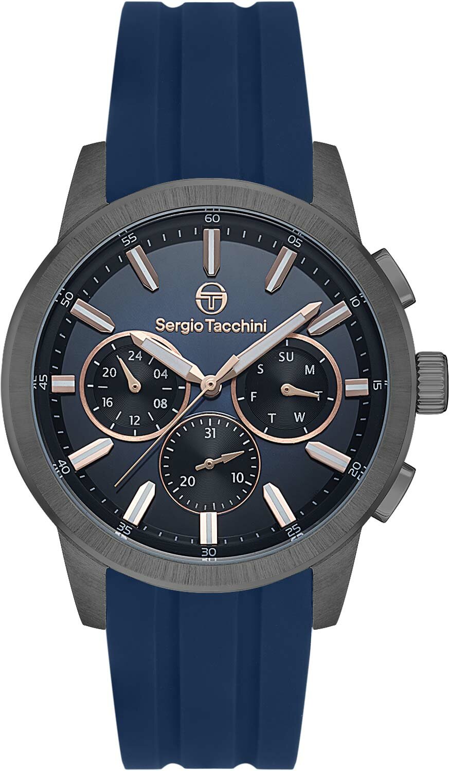 Наручные часы SERGIO TACCHINI, черный, синий