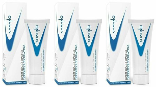 Viking Крем после бритья увлажняющий Intensive hydrating, 75 мл, 3 шт