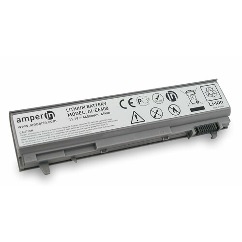 Аккумуляторная батарея Amperin для ноутбука Dell 312-0754 11.1V (4400mAh)