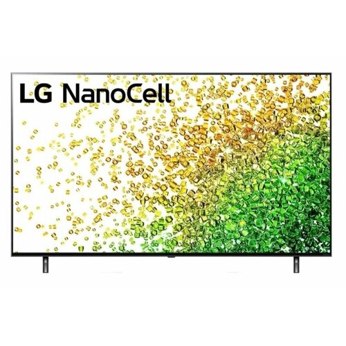 50 Телевизор LG 50NANO856PA 2021 NanoCell, HDR, LED, черный телевизор samsung ue50au7160u hdr led 50 2021 чёрный 50