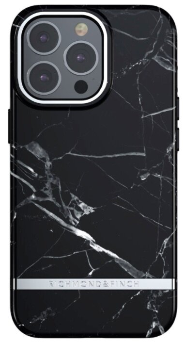 Чехол Richmond & Finch для iPhone 13 Pro, цвет "Черный мрамор" (Black Marble) (R47034)