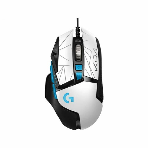 Игровая мышь проводная Logitech G G502 Hero KDA 25K League of Legends Limited DPI 25600 белый 599900₽