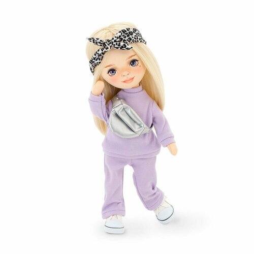 кукла orange toys sweet sisters mia в голубом сарафане 32 серия весна Каркасная мягкая кукла Sweet Sisters Mia 32 см