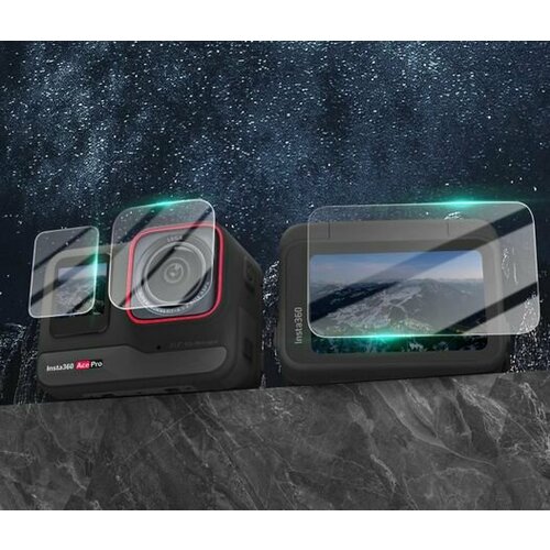 Защитные стекла камеры Insta360 Ace (2 комплекта)