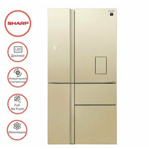 Холодильник SHARP SJWX99ACH бежевый 39999000₽