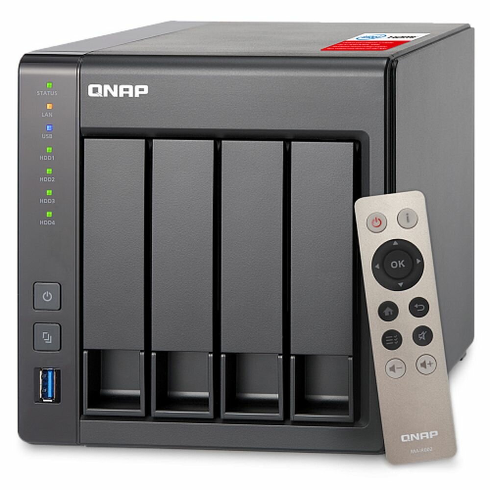 QNAP Сетевой накопитель QNAP TS-451+-8G TS-451+-8G