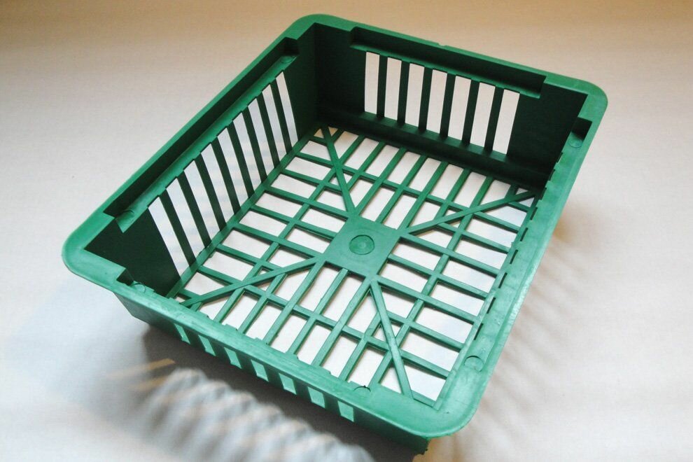 фото Корзина для луковичных, квадратная 29*29 см.