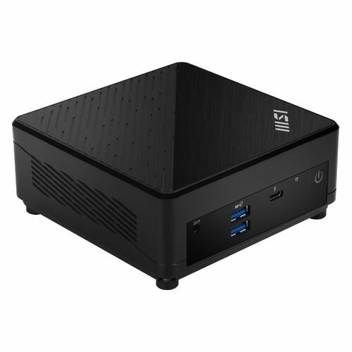 Неттоп MSI Cubi 5 12M-012XRU, Intel Core i7 1255U, DDR4 16ГБ, 512ГБ(SSD), Intel Iris Xe, noOS, черный [9s6-b0a811-264]