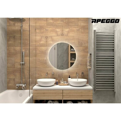 Зеркало Apeggo Adela Led D645 холодная подсветка бесконтактный сенсор 12350₽
