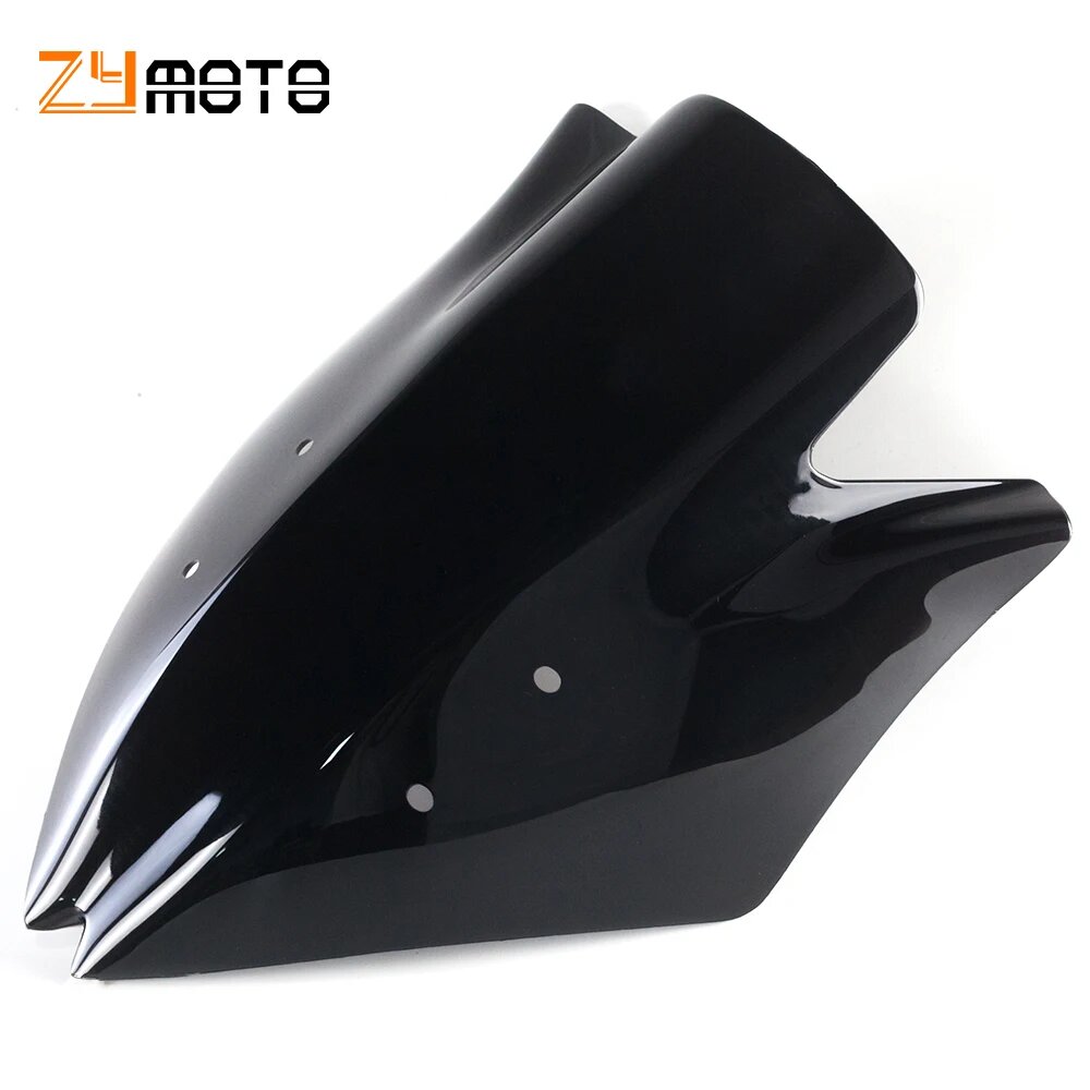 Лобовое стекло для мотоцикла Kawasaki Z1000 1000 2007 2008, дефлекторы ветра, аксессуары для модификации, Z 2009, Черный